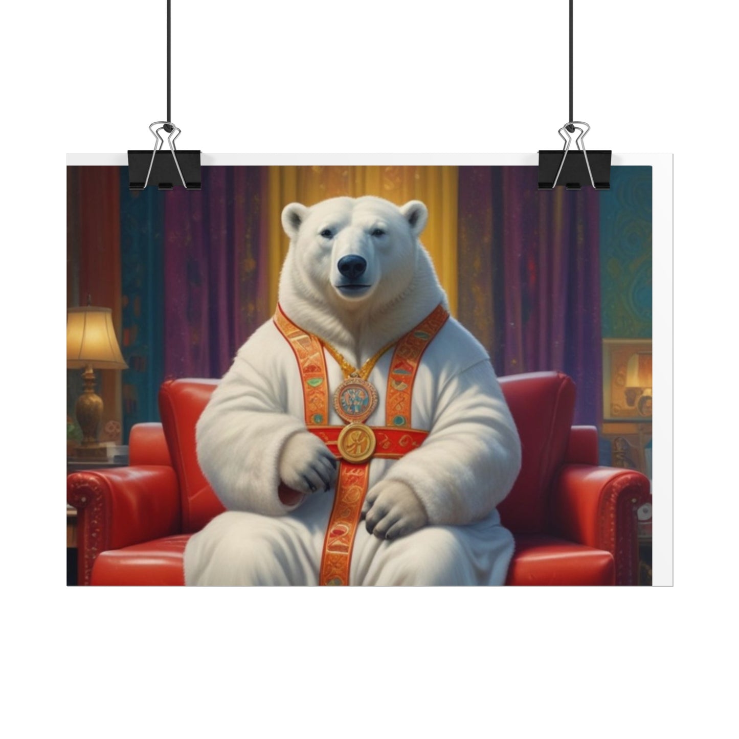 Rolled Posters polar bear mr rivers canadian