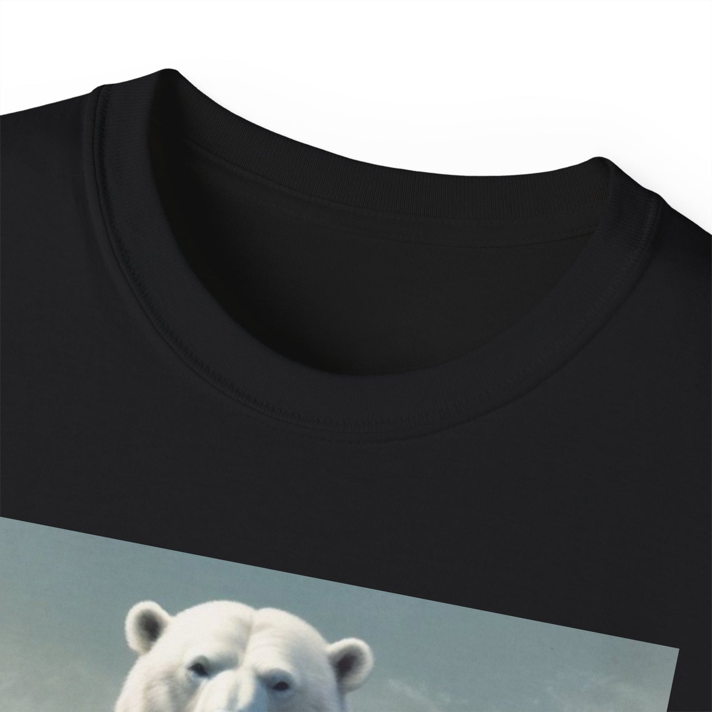 Unisex Ultra Cotton Tee  Polar bear king MR River's  CANADIAN FISHERYS