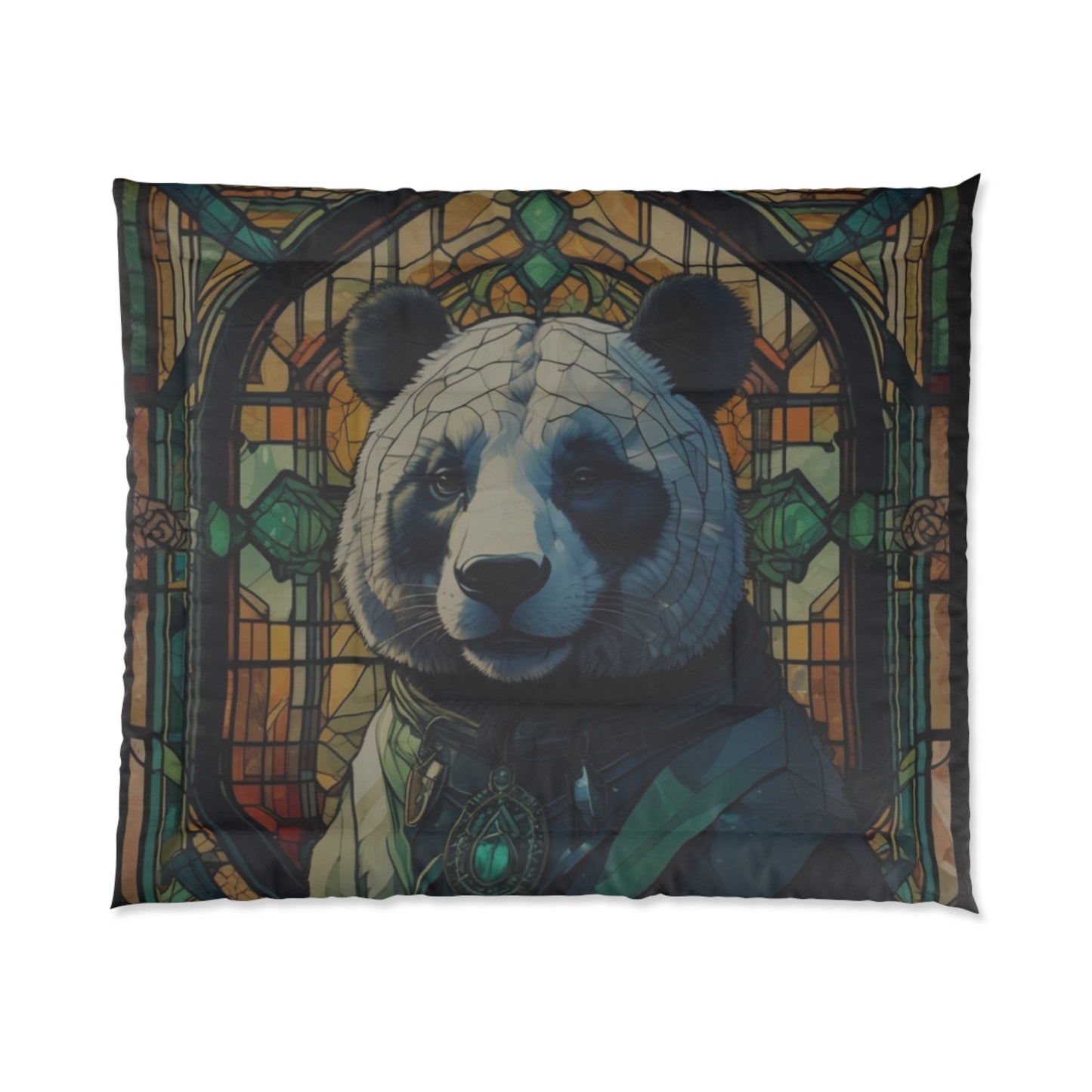 Comforter panda  bear  jade holifay canadian