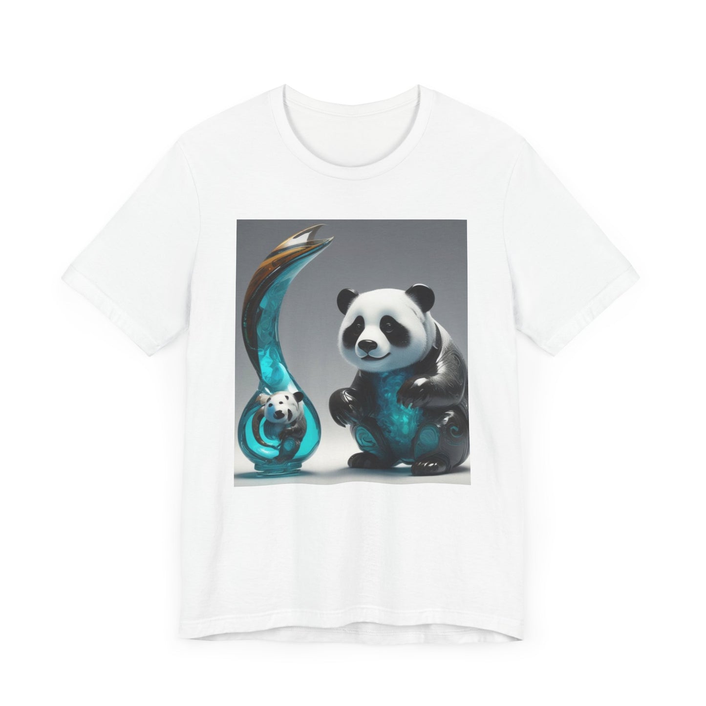 Unisex Jersey Short Sleeve Tee Panda    art