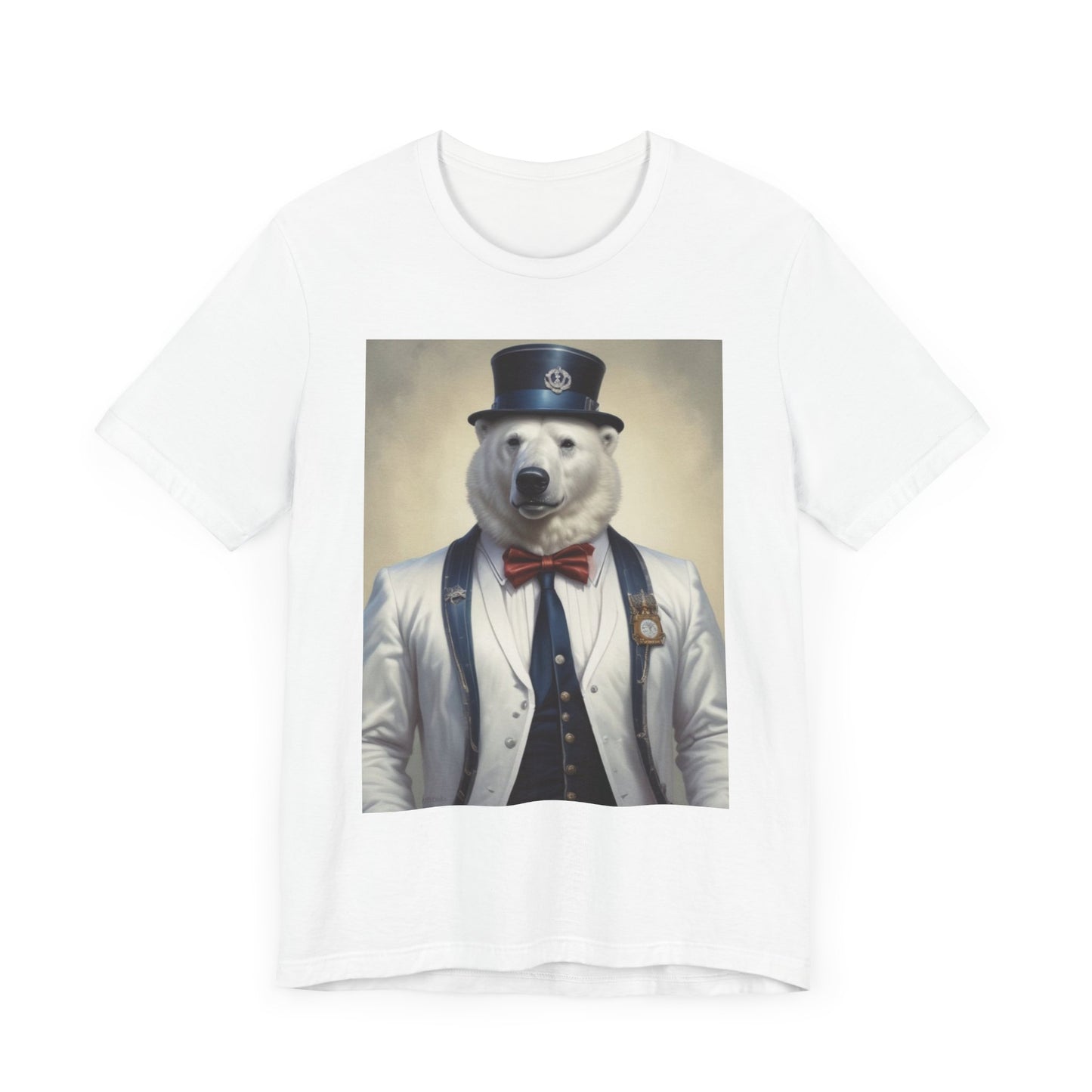 Unisex Jersey Short Sleeve Tee polar bear king Mr c River's canadian