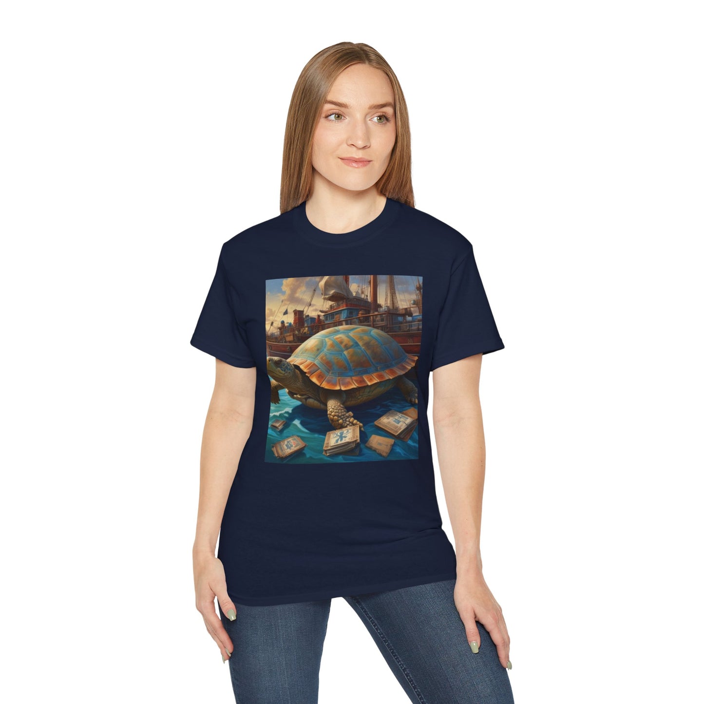 Unisex Ultra Cotton Tee turtle harbour  judy canadian