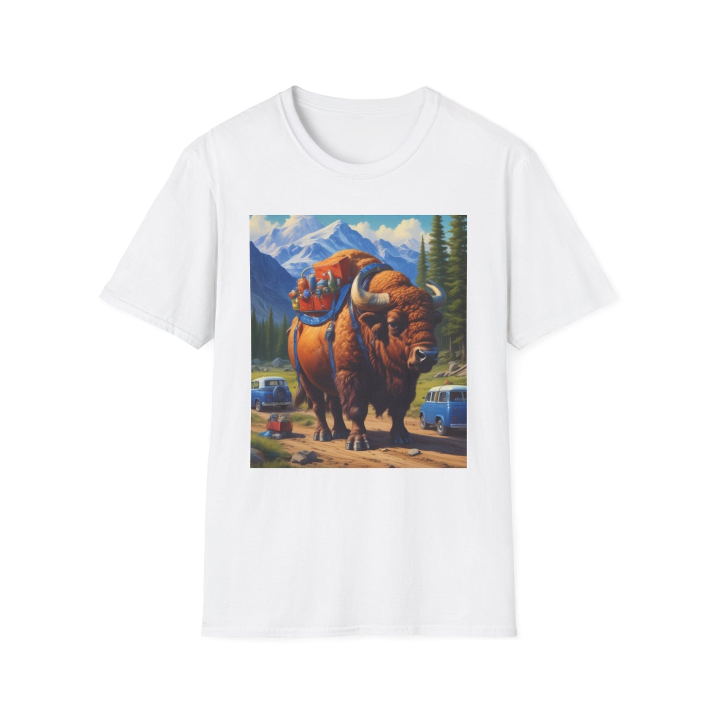 Unisex Softstyle T-Shirt Buffalo Summer  saturday peanuts canadian