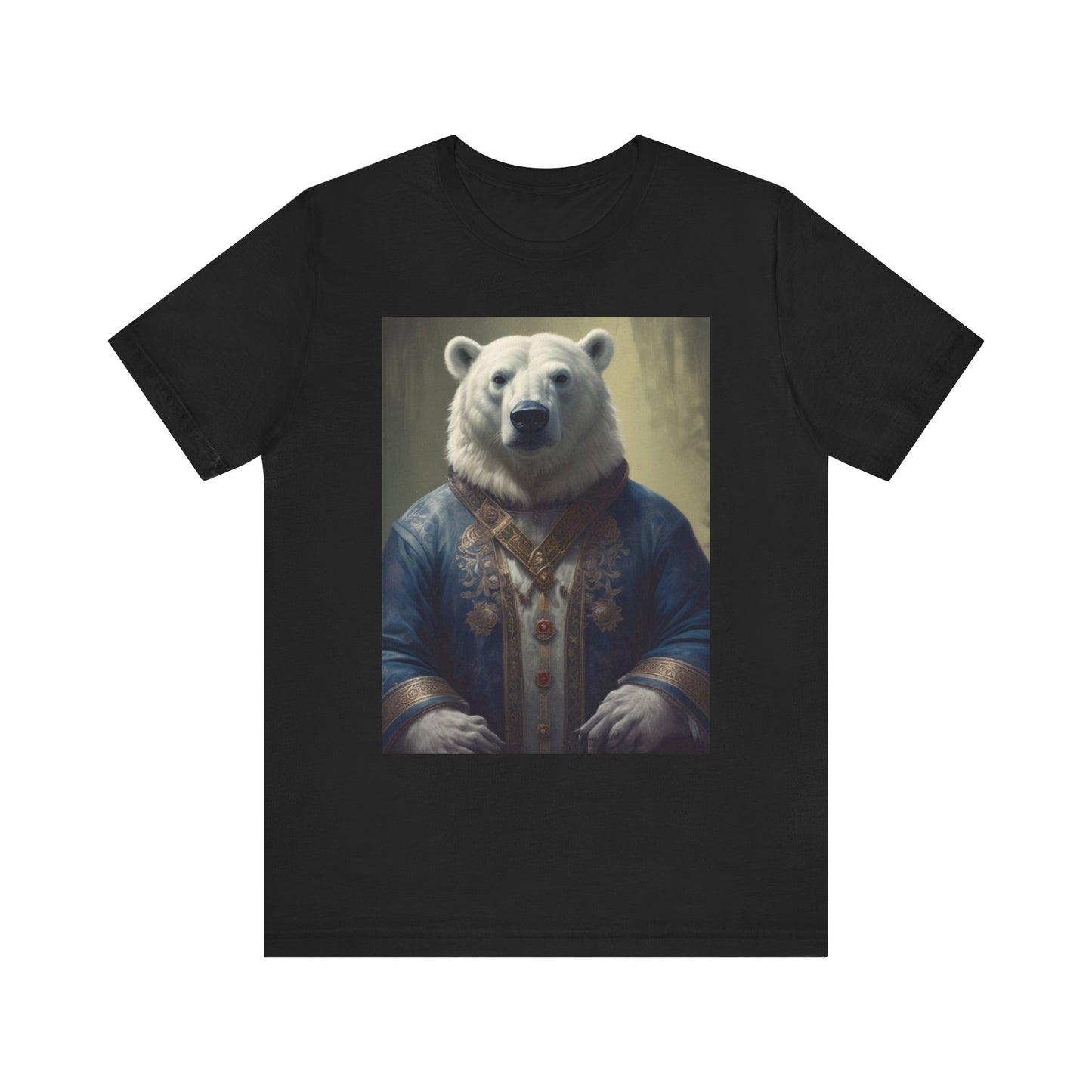 Unisex Jersey Short Sleeve Tee polar bear king Mr c River's canadian