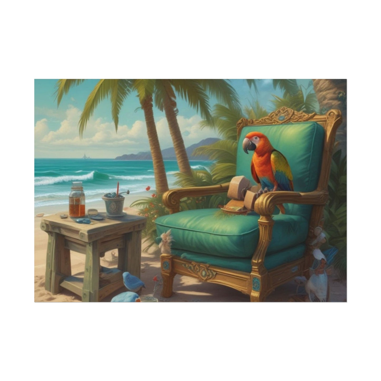 Rolled Posters parrot peddler canadian