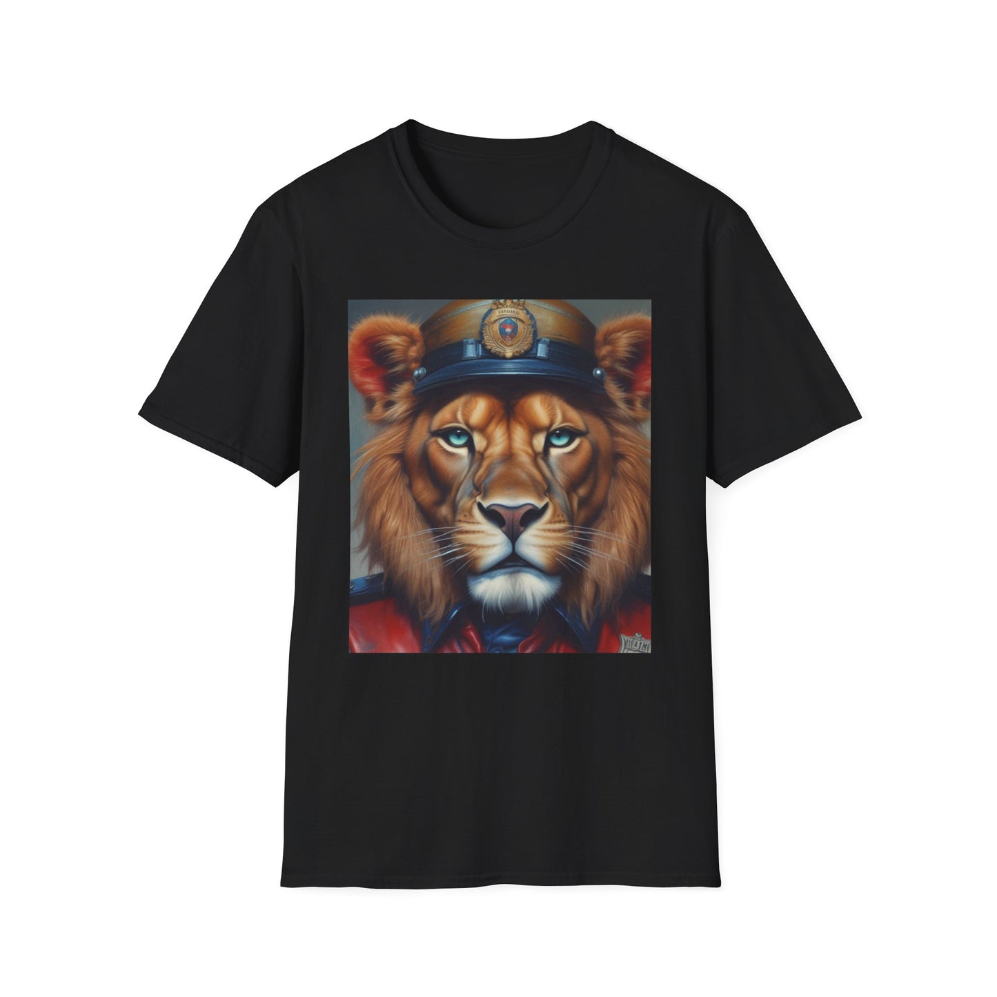 Unisex Softstyle T-Shirt lion  sterling  postage  canadian artic dept