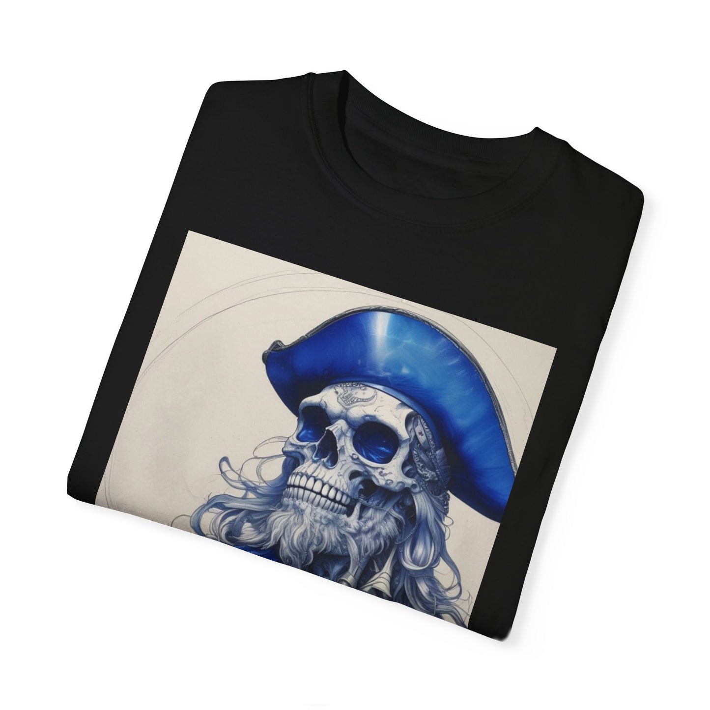 Unisex Garment-Dyed T-shirt pirates art albatross wagner pirate canadian