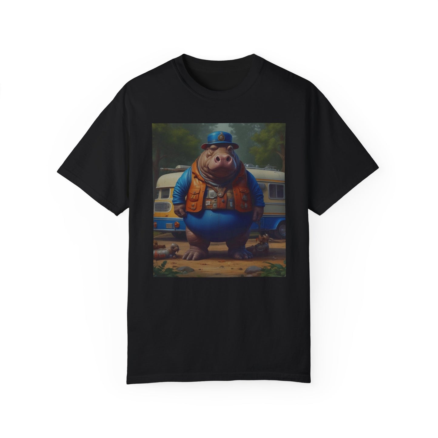 Unisex Garment-Dyed T-shirt hippo jody hydro canadian