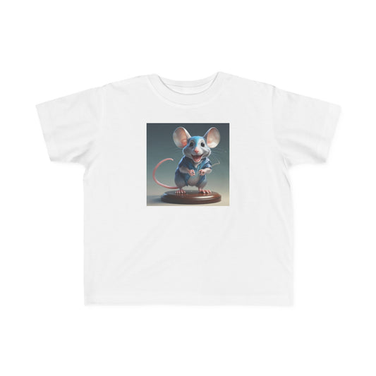 Toddler's Fine Jersey Tee  mouse  happy  canadian