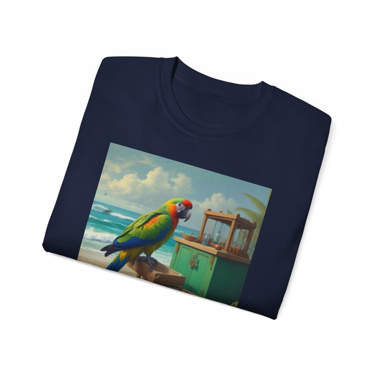 Unisex Ultra Cotton Tee parrot penny