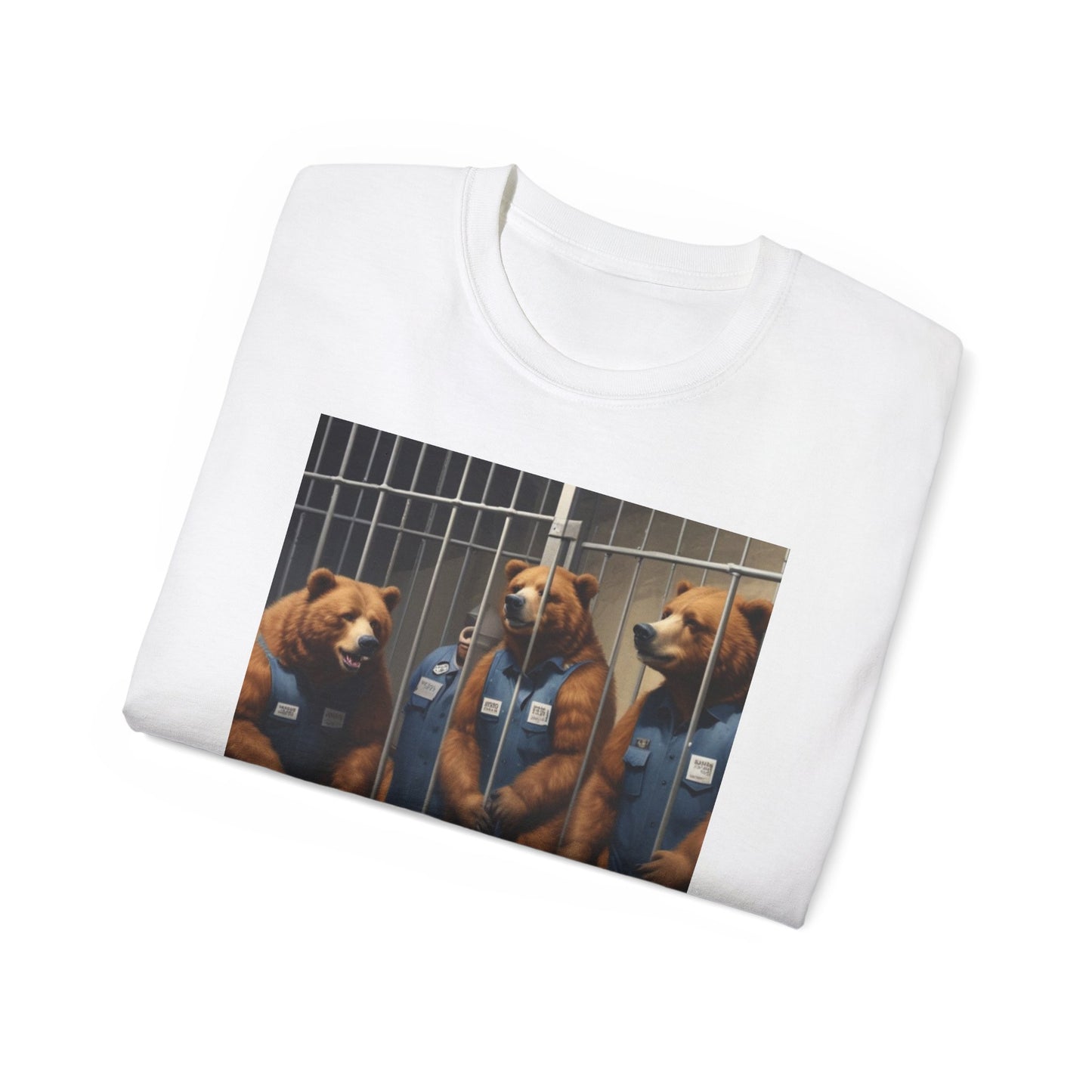 Unisex Ultra Cotton Tee jail bears  canadian  bears