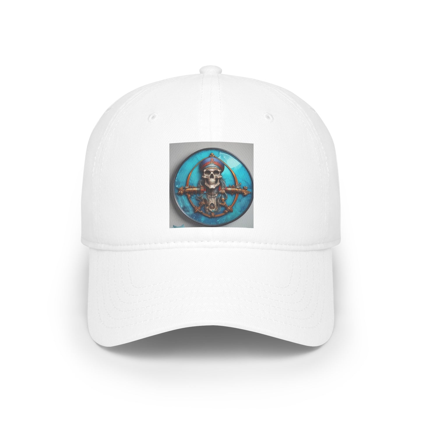 Low Profile Baseball Cap pirate art north of the hudson Bay canadian