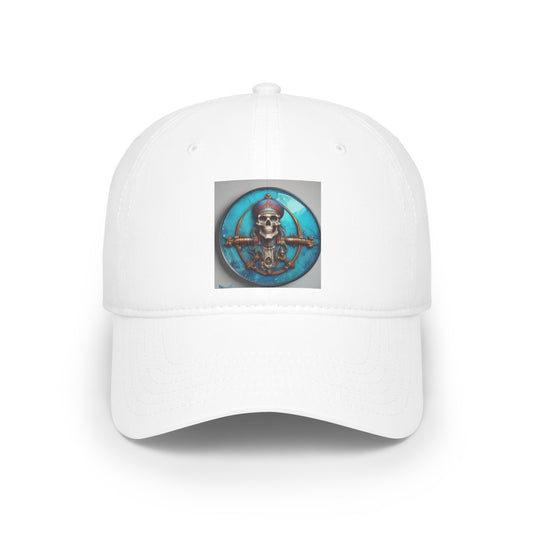 Low Profile Baseball Cap pirate art north of the hudson Bay canadian