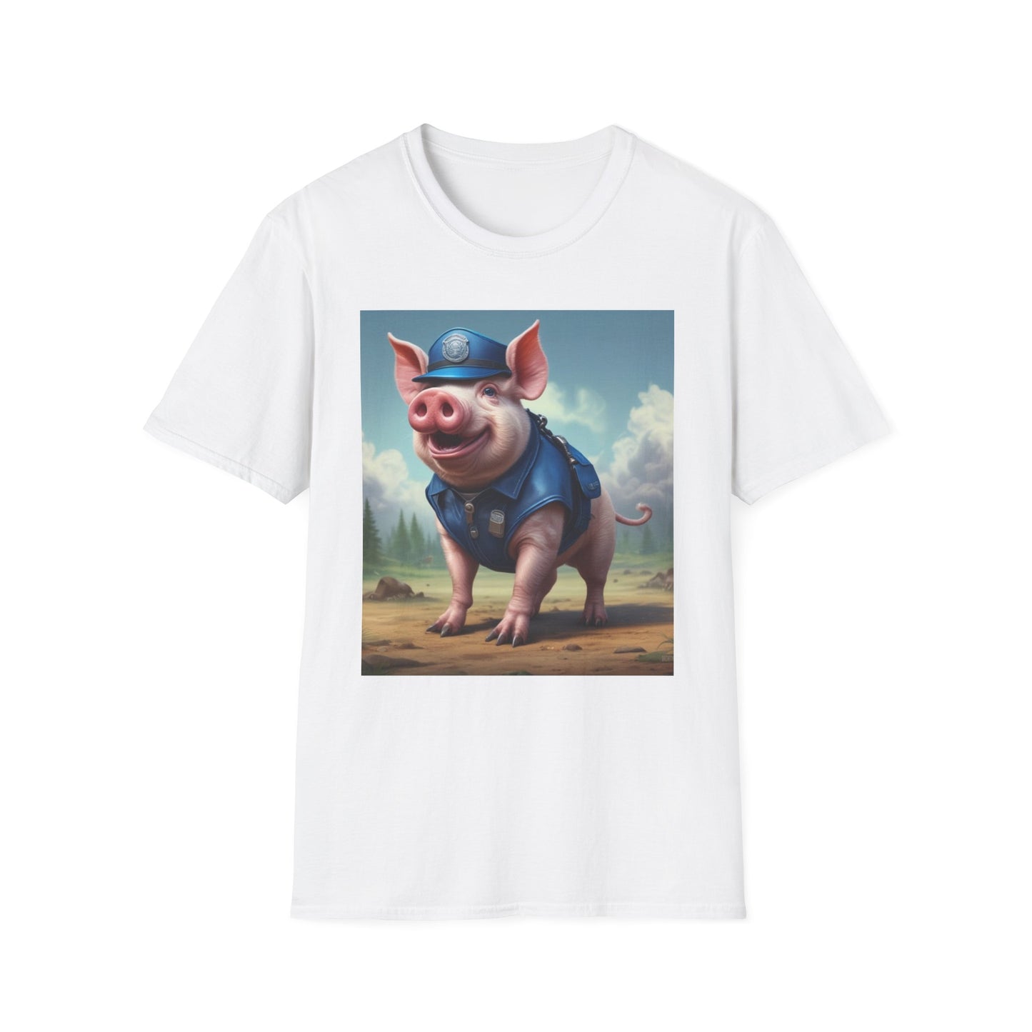 Unisex Softstyle T-Shirt  chester p lee canadian  fun