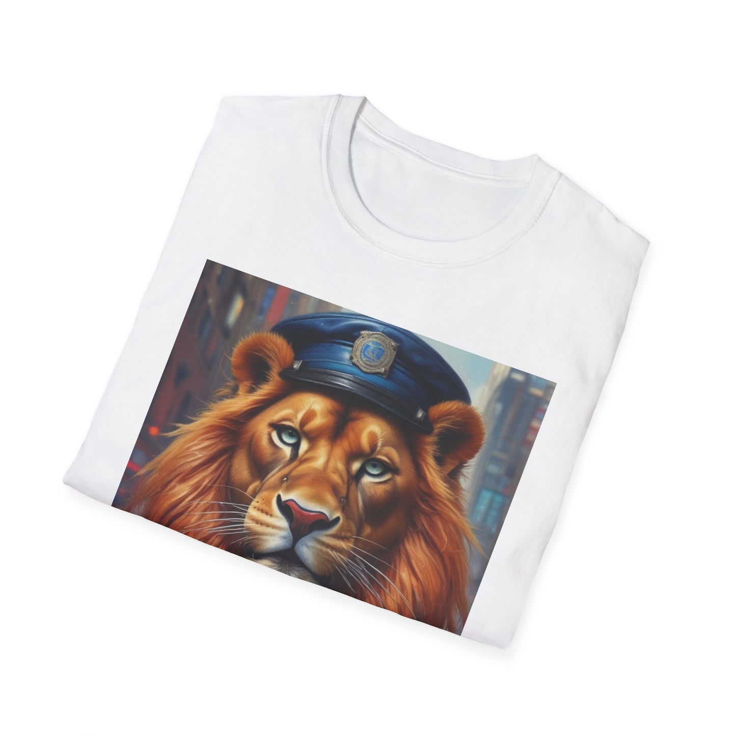 Unisex Softstyle T-Shirt lion stride postage canadian artic dept