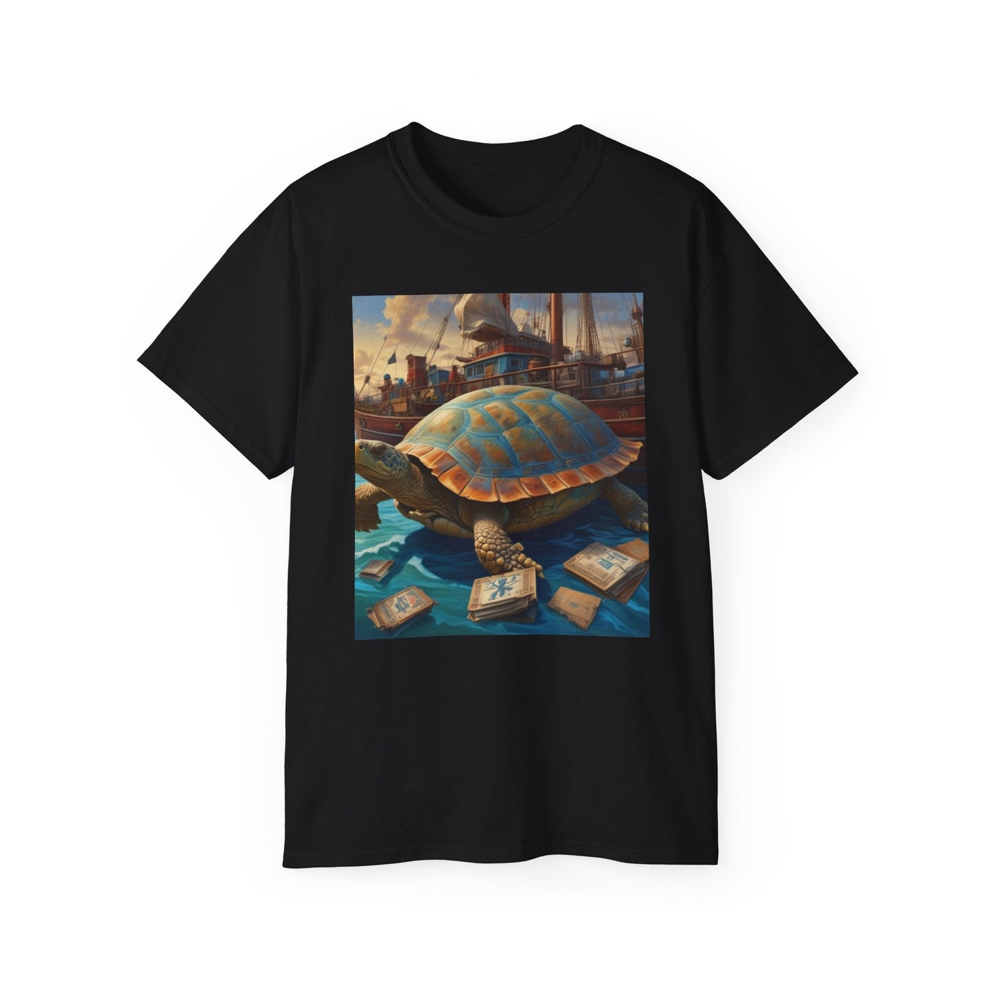 Unisex Ultra Cotton Tee turtle harbour  judy canadian