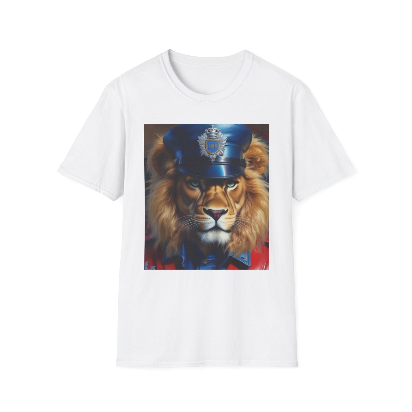 Unisex Softstyle T-Shirt lion jackson postage canadian artic dept