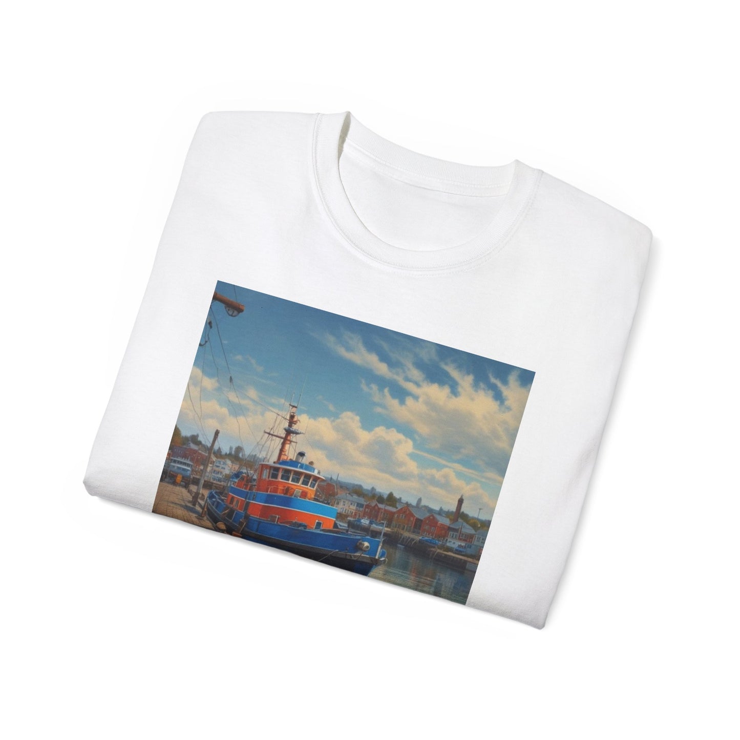 Unisex Ultra Cotton Tee tug boat harbor canadian