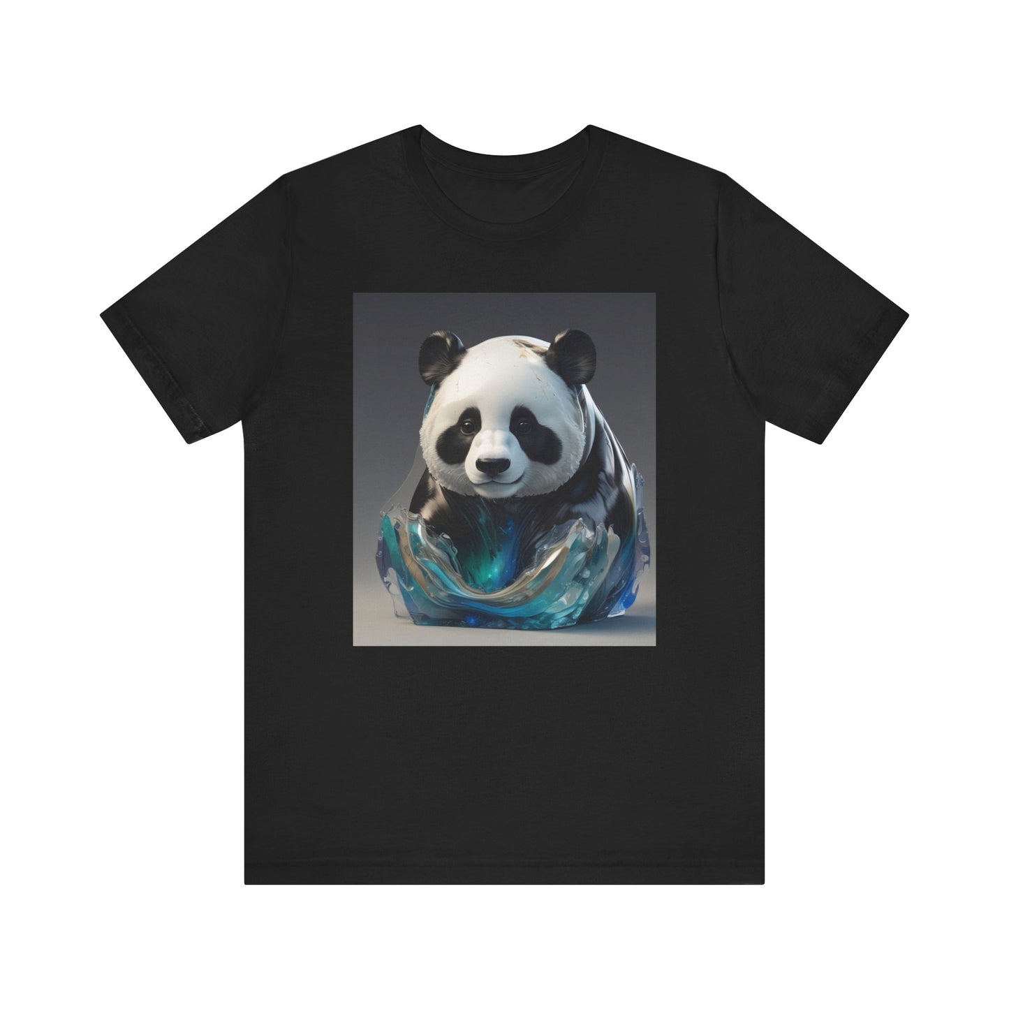 Unisex Jersey Short Sleeve Tee Panda art