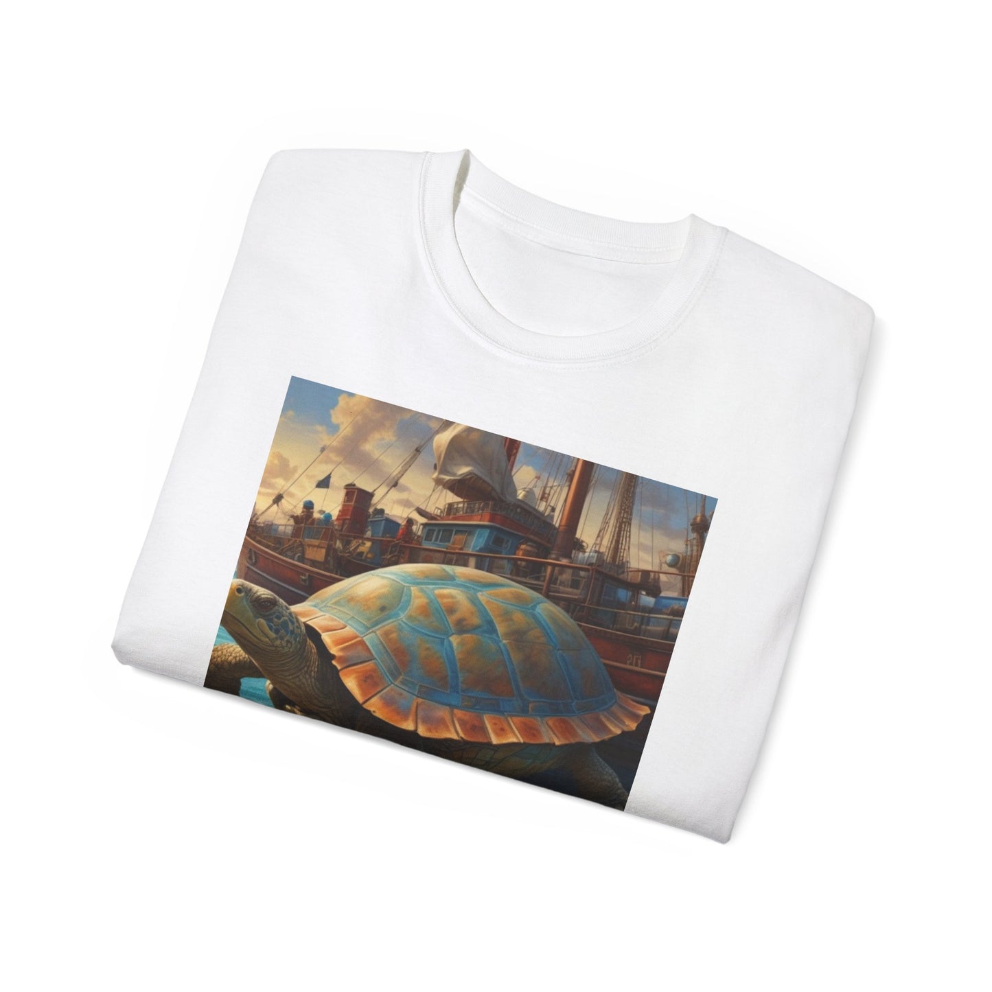 Unisex Ultra Cotton Tee turtle harbor  canadian