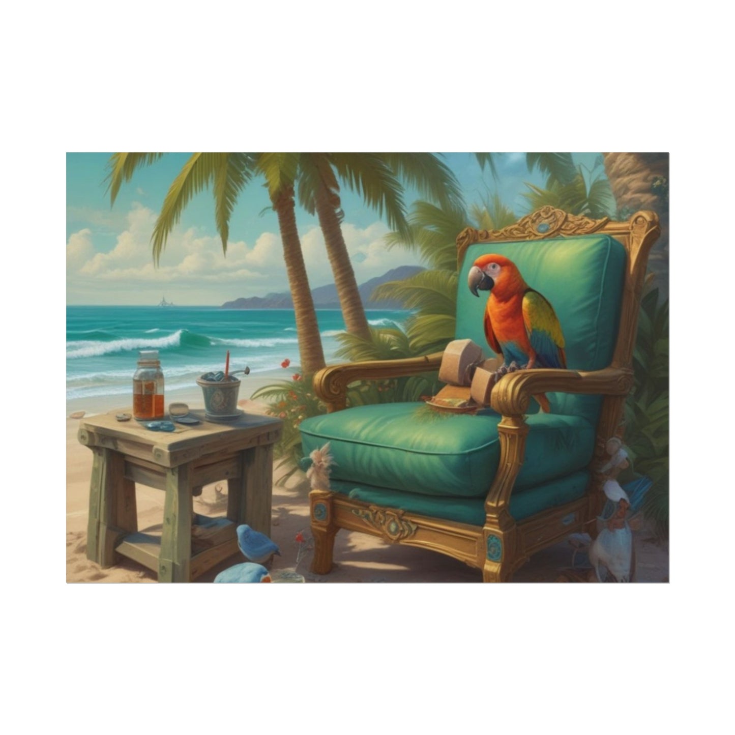 Rolled Posters parrot peddler canadian